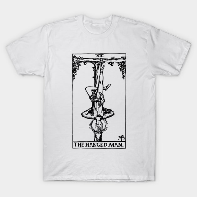 Tarot Card - Hanged Man T-Shirt by isstgeschichte